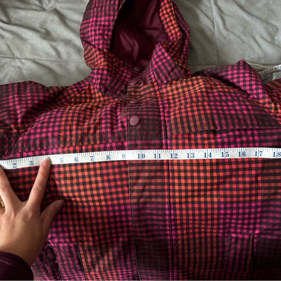 Burton Dry Ride Plaid Snowboard Ski Jacket Sm - Picture 9 of 10